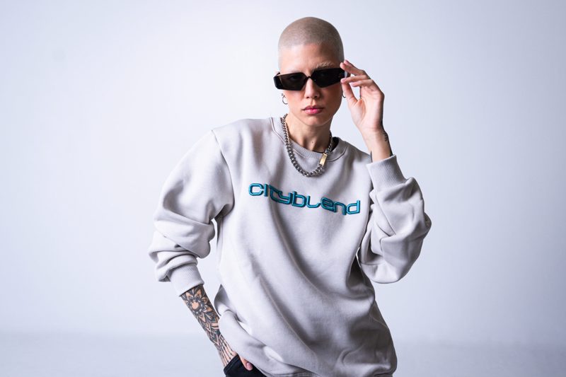 City Blend ”LIGHT-GREY” SWEATSHIRT